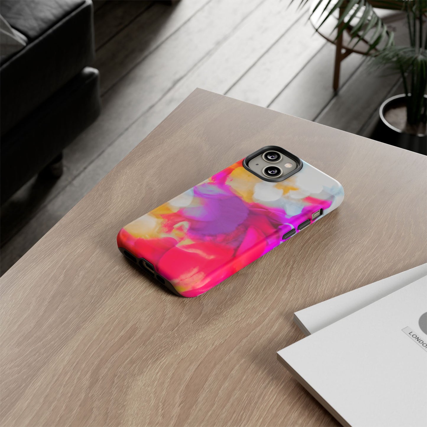 Floral Phone Case: Stylish Art for Your Device, Tough Cases, Gift for Her, Flower Print, Trendy Accessories, Phone Protection