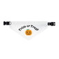 Halloween Pet Bandana, Trick or Treat Dog Collar, Cute Pet Costume Accessory, Fall Pet Apparel, Dog Bandana