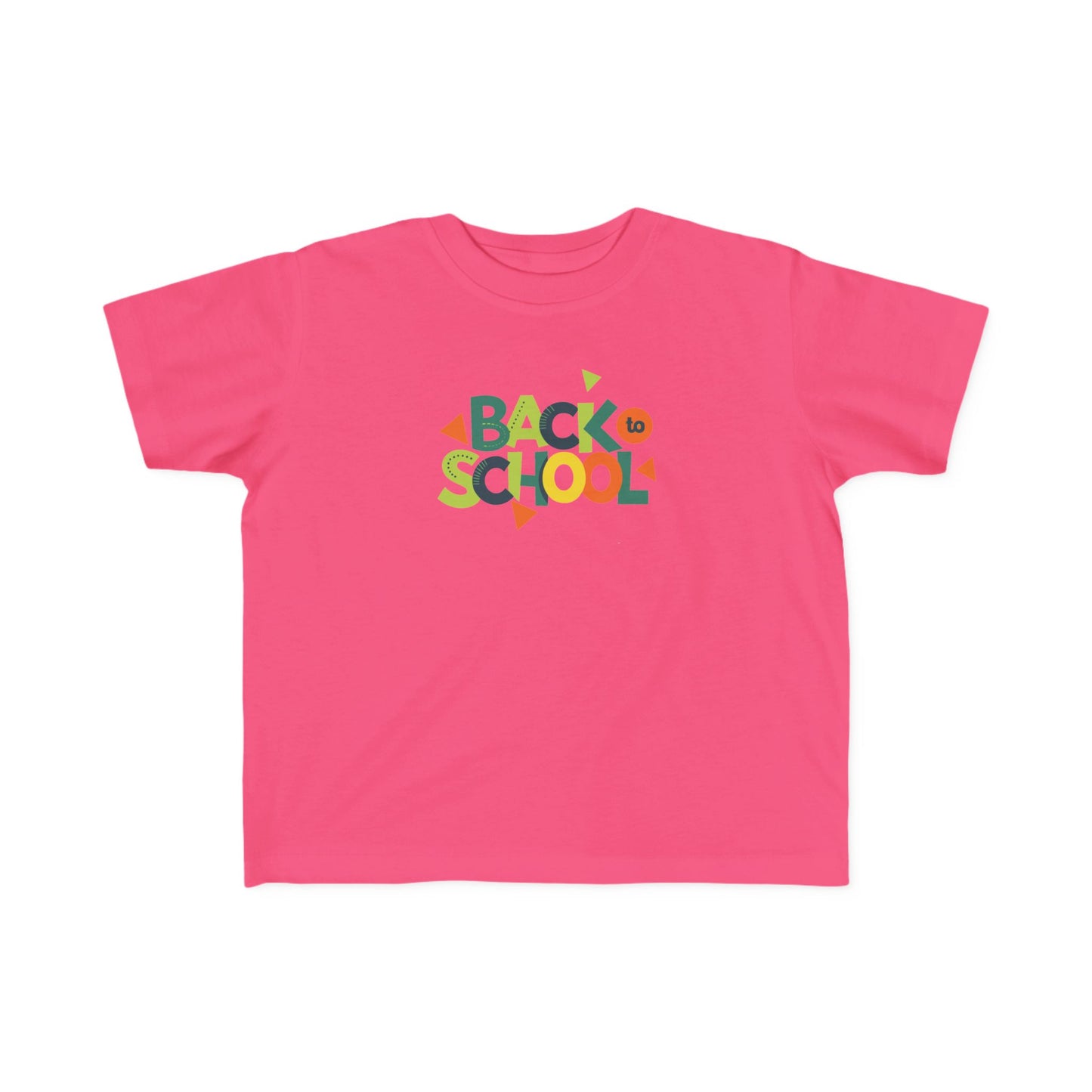 Colorful Toddler Tee - Perfect for Back to School, Kids' Birthday Gift, Playdates, Everyday Wear, Print Your Way