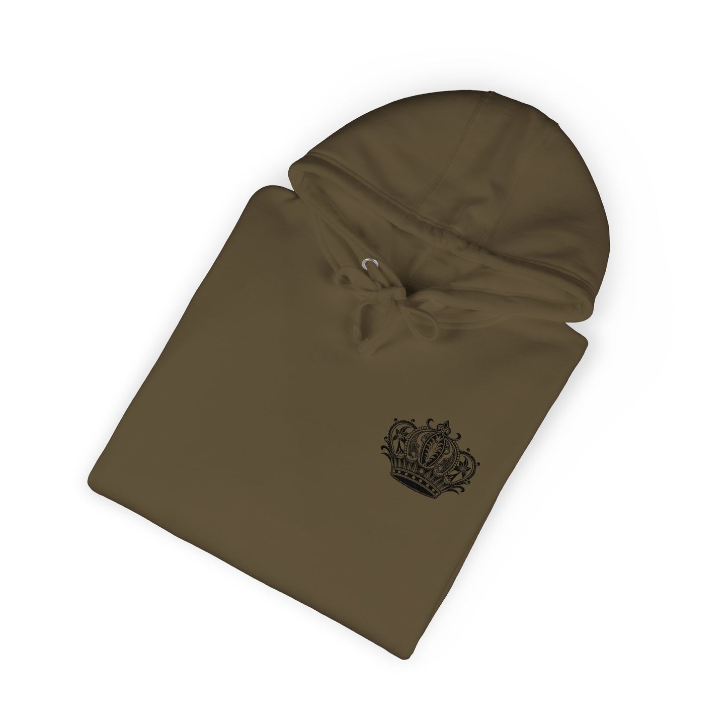 Crown Floral Unisex Fleece Hoodie | Cozy Streetwear, Perfect Gift for Him & Her, Autumn Fashion, Casual Wear, Trendy Outfit