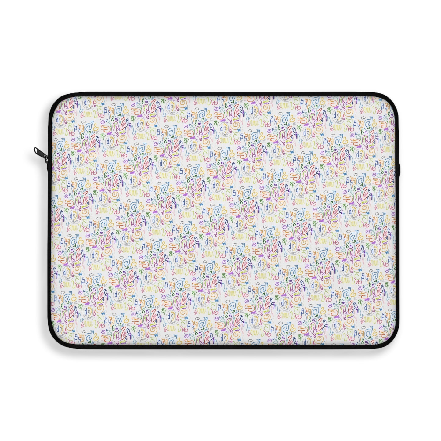 Colorful Patterned Laptop Sleeve - Stylish Tech Accessory for Students, Professionals, Gifts, Work, School, Travel
