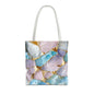 Elegant Geode Tote Bag - Chic Shopping Bag, Stylish Beach Tote