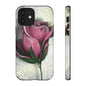 Rose Phone Case – Tough Cases, Floral Phone Cover, Gift for Her, Minimalist Design, Nature Lover's Accessory, Birthday Gift Idea