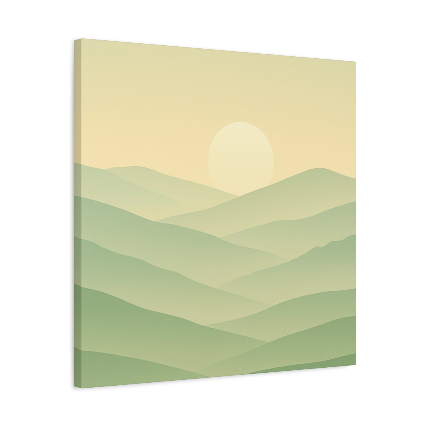 Matte Canvas, Stretched, 1.25" Sunset or Sunrise