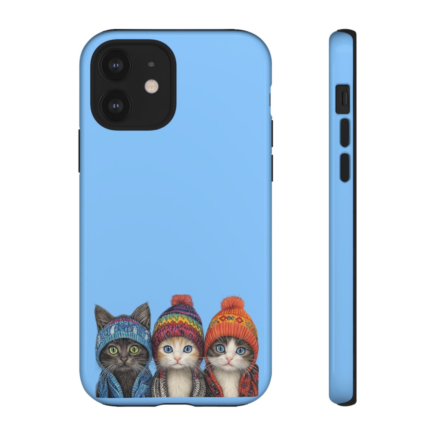Cat-Themed Phone Case, Cute Cat Cases for Cat Lovers, Gifts for Cat Owners, Fun Cat Accessories, Holiday Present for Pet Lovers
