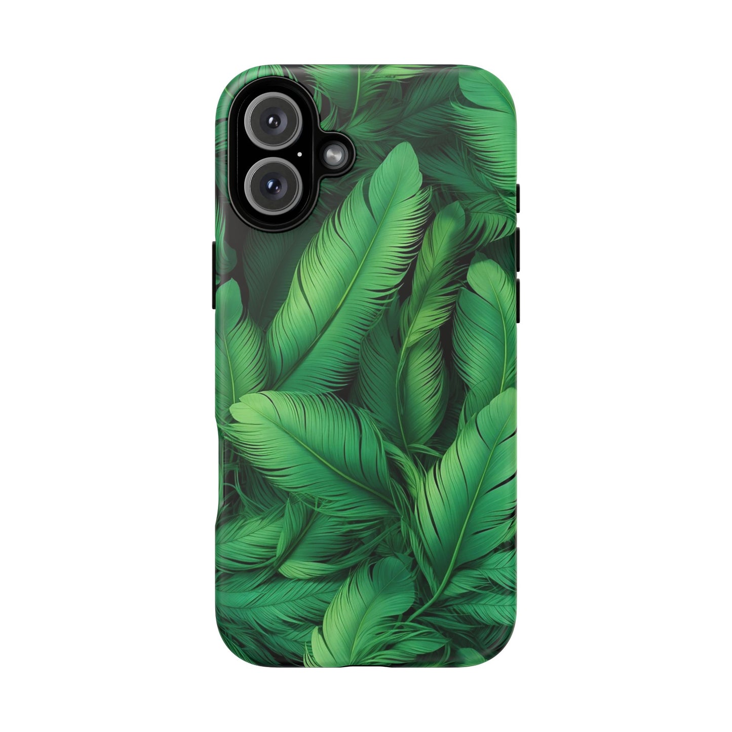 Tough Cases - Tropical Leaf Phone Case, Nature-inspired, Phone Accessory, Gift for Her, Jungle Theme, Eco-Friendly