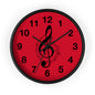Musical Notes Wall Clock - Perfect for Music Lovers, Home Decor