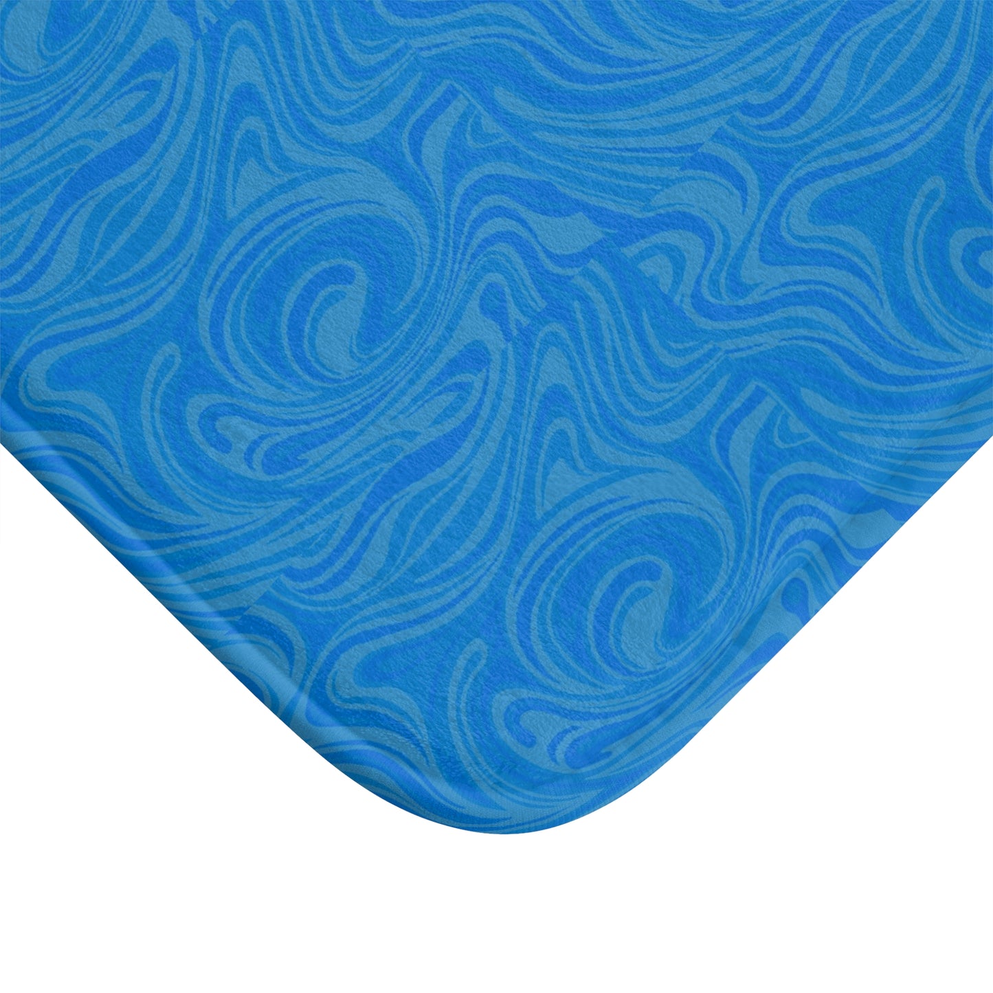 Ocean Wave Bath Mat | Cozy Bathroom Decor, Non-Slip Mat, Shower Rug, Home Comforts, Gift for Beach Lovers