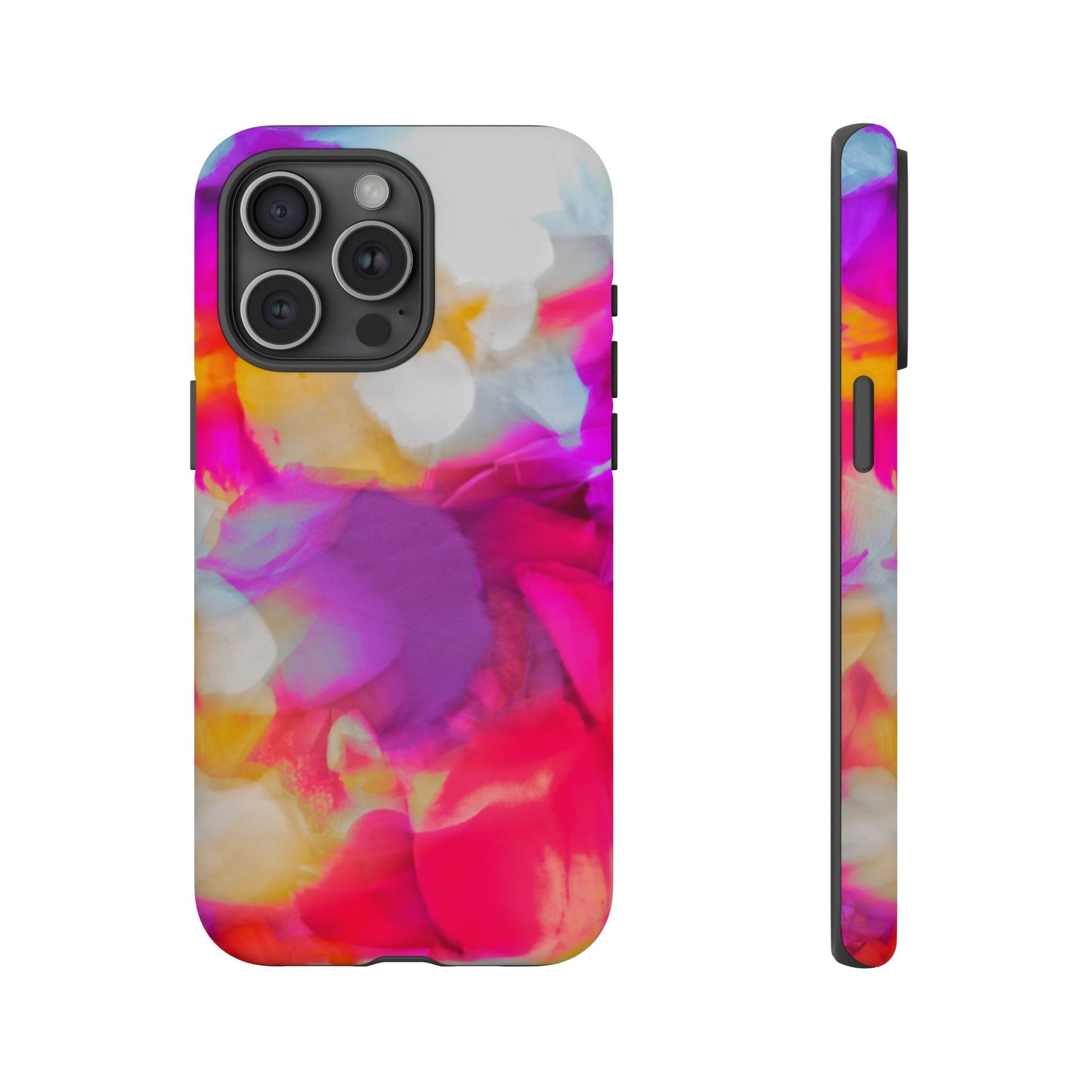 Floral Phone Case: Stylish Art for Your Device, Tough Cases, Gift for Her, Flower Print, Trendy Accessories, Phone Protection