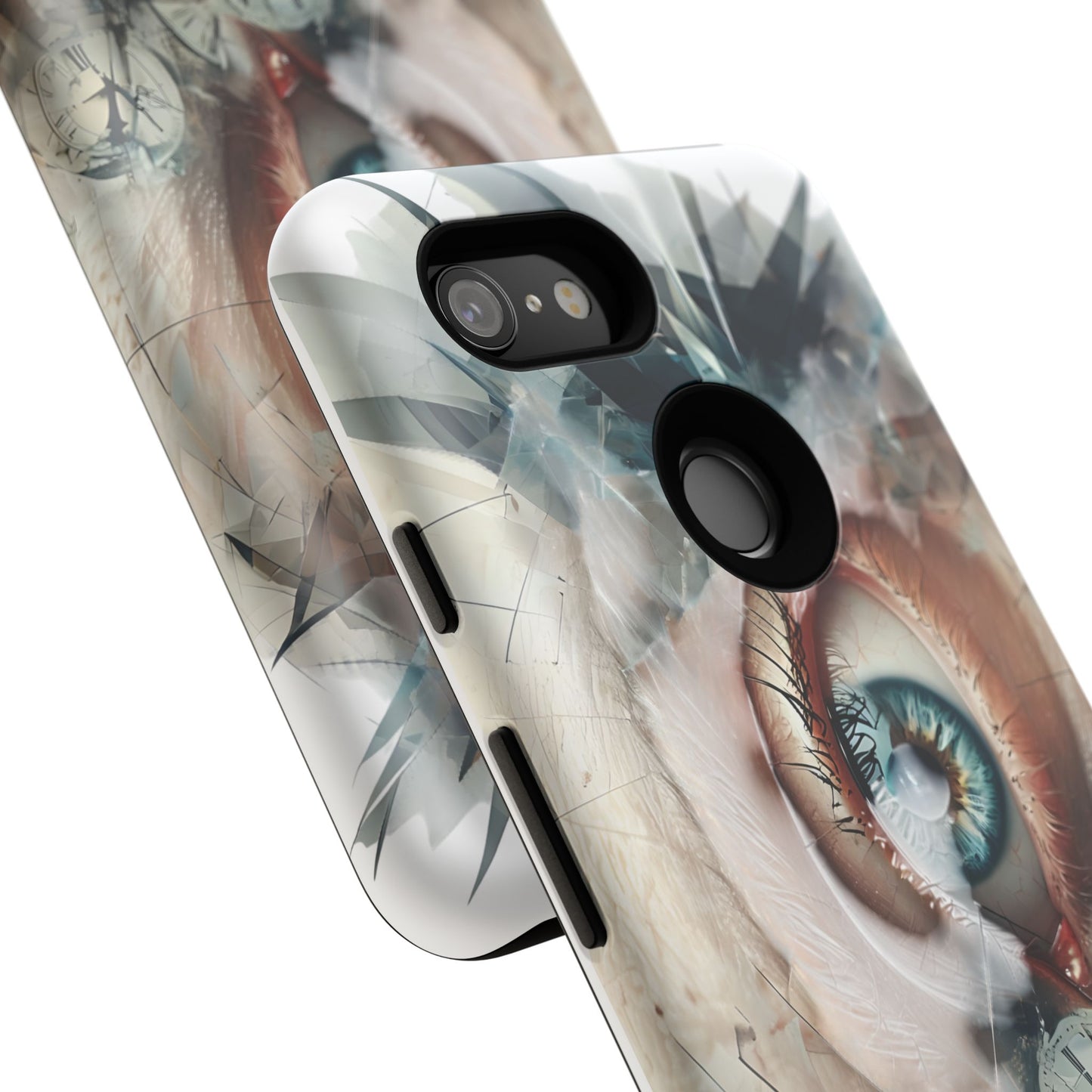 Artistic Eye Phone Case, Unique Smartphone Cover, Whimsical Gift for Art Lovers, Trendy Tech Accessory, Birthday Present, Holiday Gift