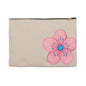 Floral Accessory Pouch - Pink Flower Makeup Bag, Travel Organizer, Gift for Her, Summer Essentials, Cute Storage
