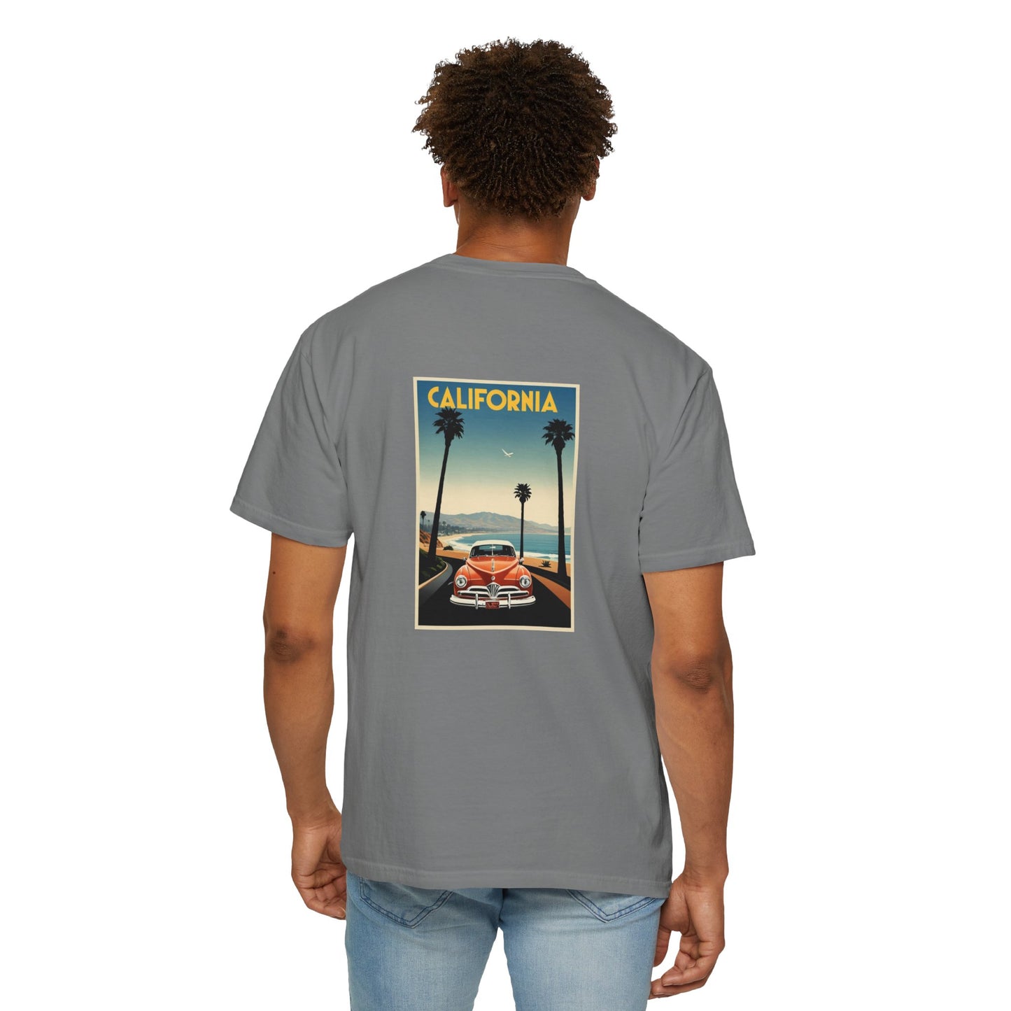 California Surf Style T-Shirt, Unisex Beach Tee, Vintage California Graphic Shirt, Summer Casual Wear, Surfing Enthusiasts Apparel