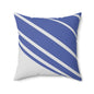 Stylish Blue Stripe Pillow, Modern Home Decor, Cozy Living Room, Decorative Cushion, Gift for Housewarming, Summer Vibes