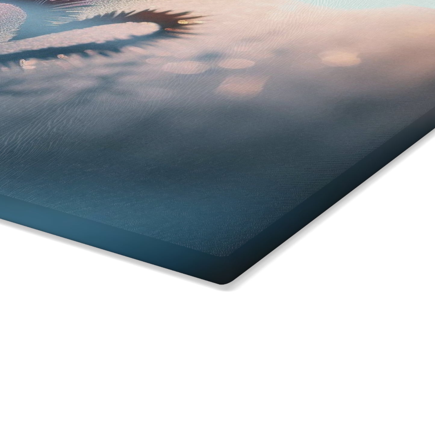 Heart Frosted Glass Cutting Board, Unique Kitchen Decor, Gift for Weddings, Housewarming, Valentine's Day, Cooking Enthusiasts