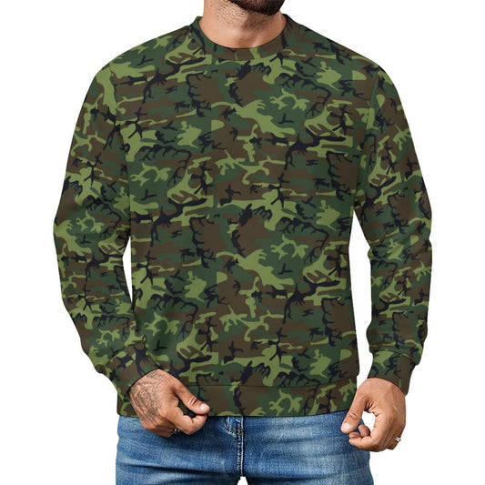 Casual Crew Neck Men's Sweatshirt