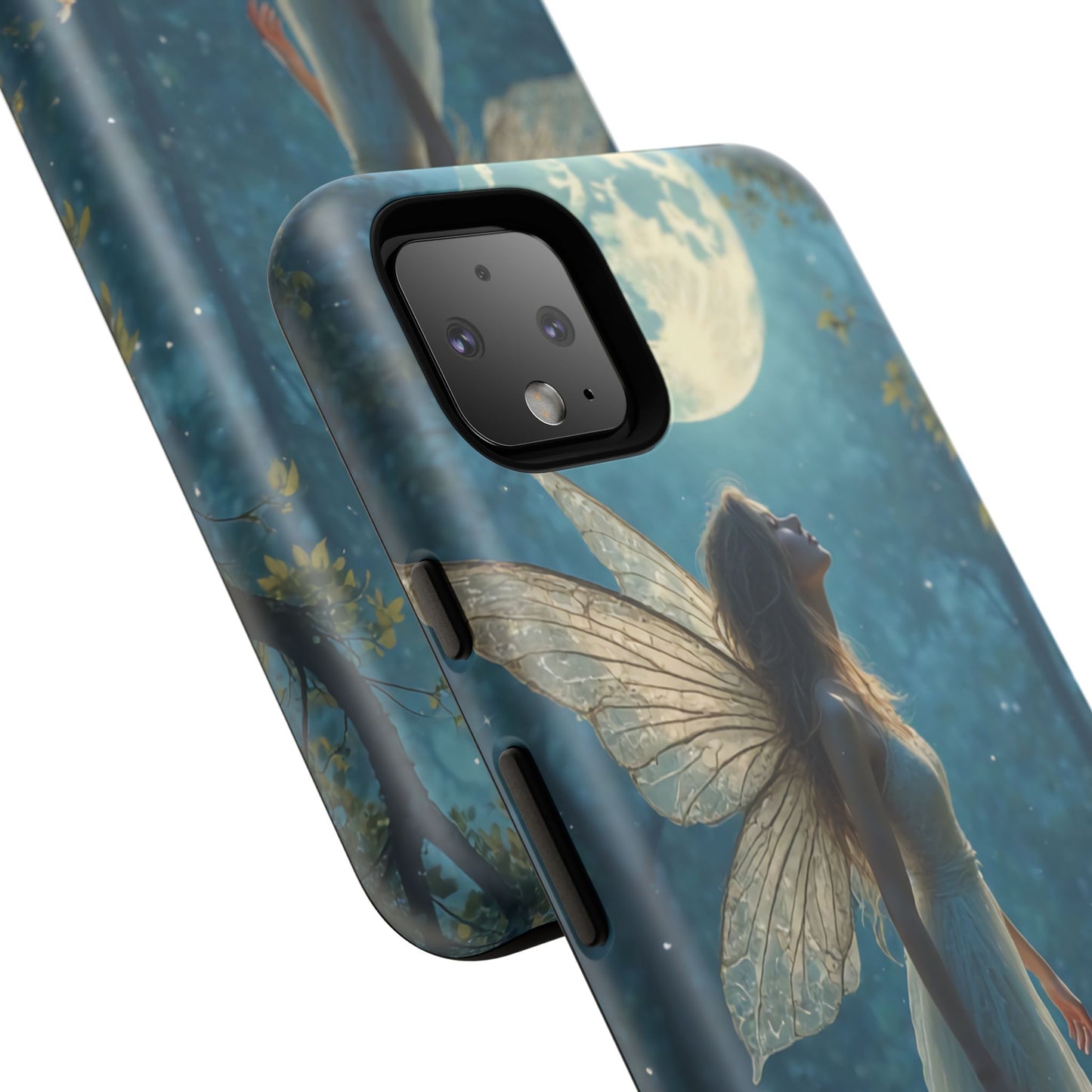 Fairy Moon Phone Case | Tough Cases for Nature Lovers, Fantasy Gift, Boho Phone Accessory, Ethereal Aesthetic, Magical Design