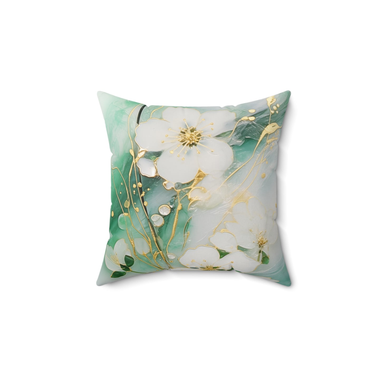 Elegant Floral Throw Pillow, Home Decor, Floral Cushion, Gift for Her, Living Room Accent