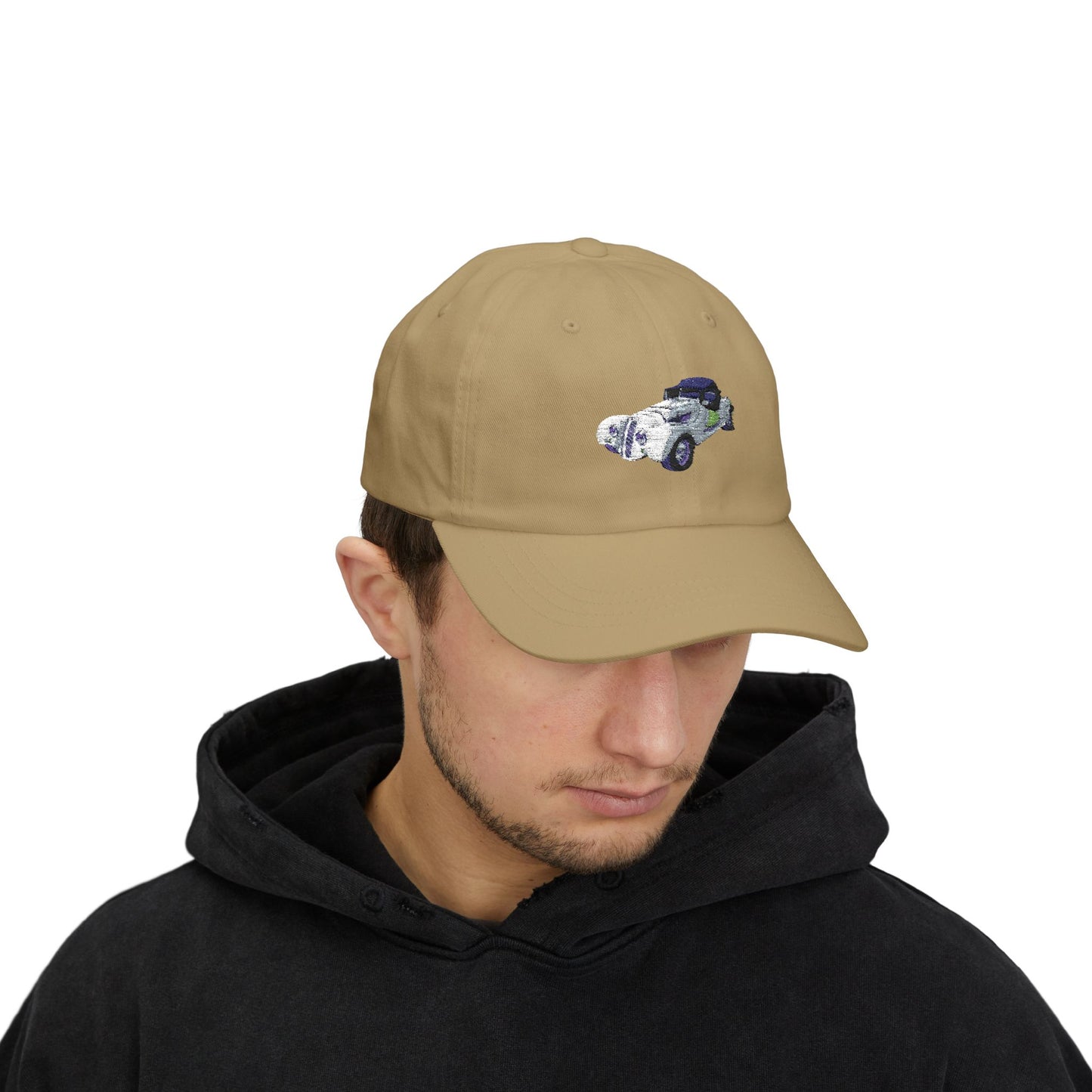 Classic Car Dad Cap, Vintage Auto Hat, Perfect Gift for Car Lovers, Adjustable Dad Hat, Casual Style for Any Occasion