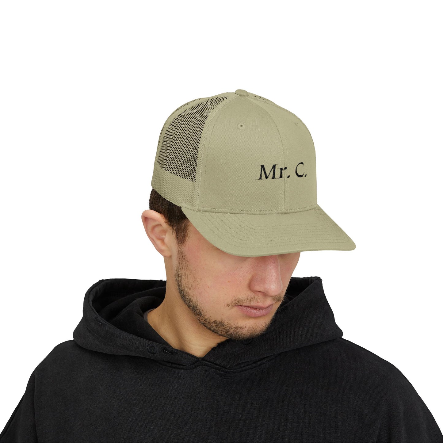 Personalized Mr. C Snapback Trucker Cap | Custom Name Hat | Gifts for Him | Summer Accessory | Casual Style Cap | Father's Day Gift