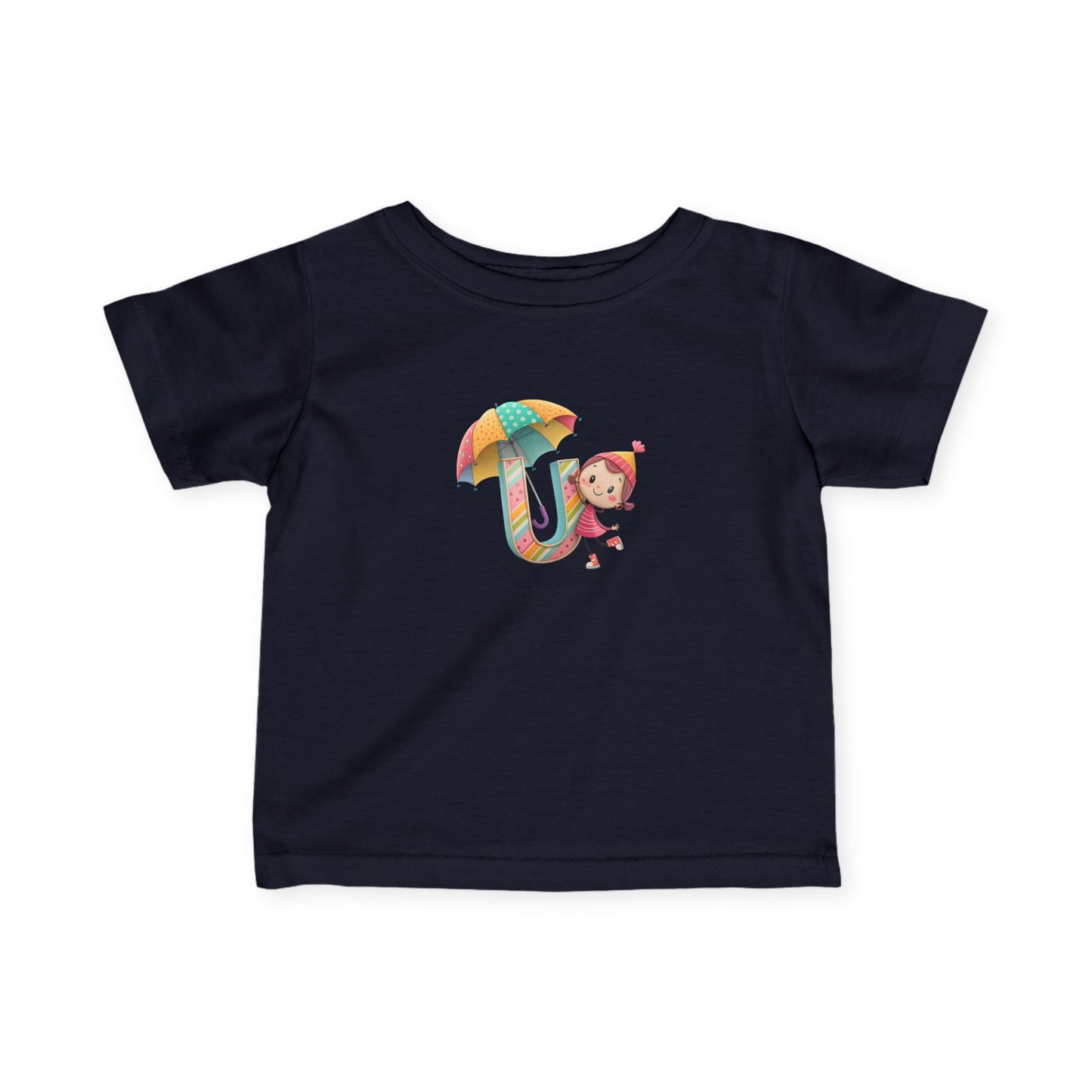 Adorable Infant Fine Jersey Tee with Colorful Umbrella Design, Baby Tee, Toddler Shirt, Cute Kids Clothing, Playtime Outfit, Gift for [...]