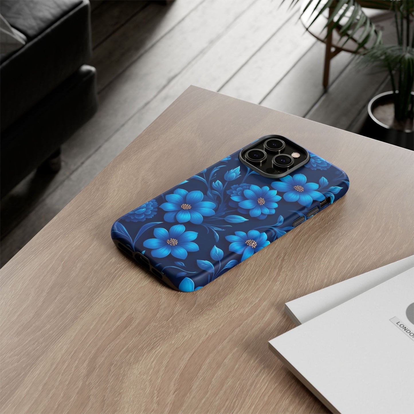 Tough Cases: Floral iPhone Case, Vibrant Phone Cover, Flower Patterned Case, Protective Floral Design, Spring Gift Idea