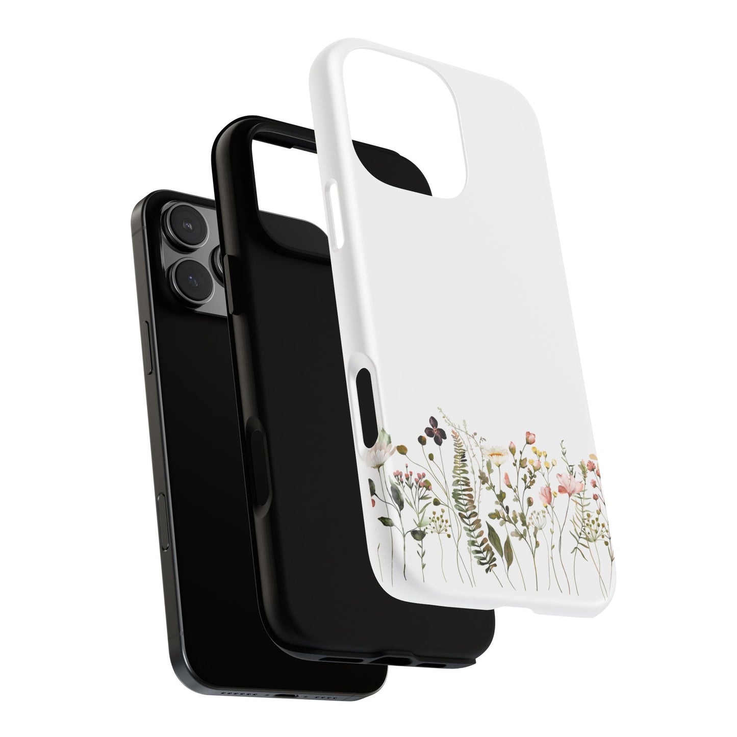 Floral Phone Case - Tough Cases for Nature Lovers, Stylish Floral Design, Phone Protection, Gifts for Her, Eco-Friendly Tech Accessories