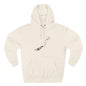 Trumpet Music Notes Hoodie — Minimalist Jazz Instrument Pullover