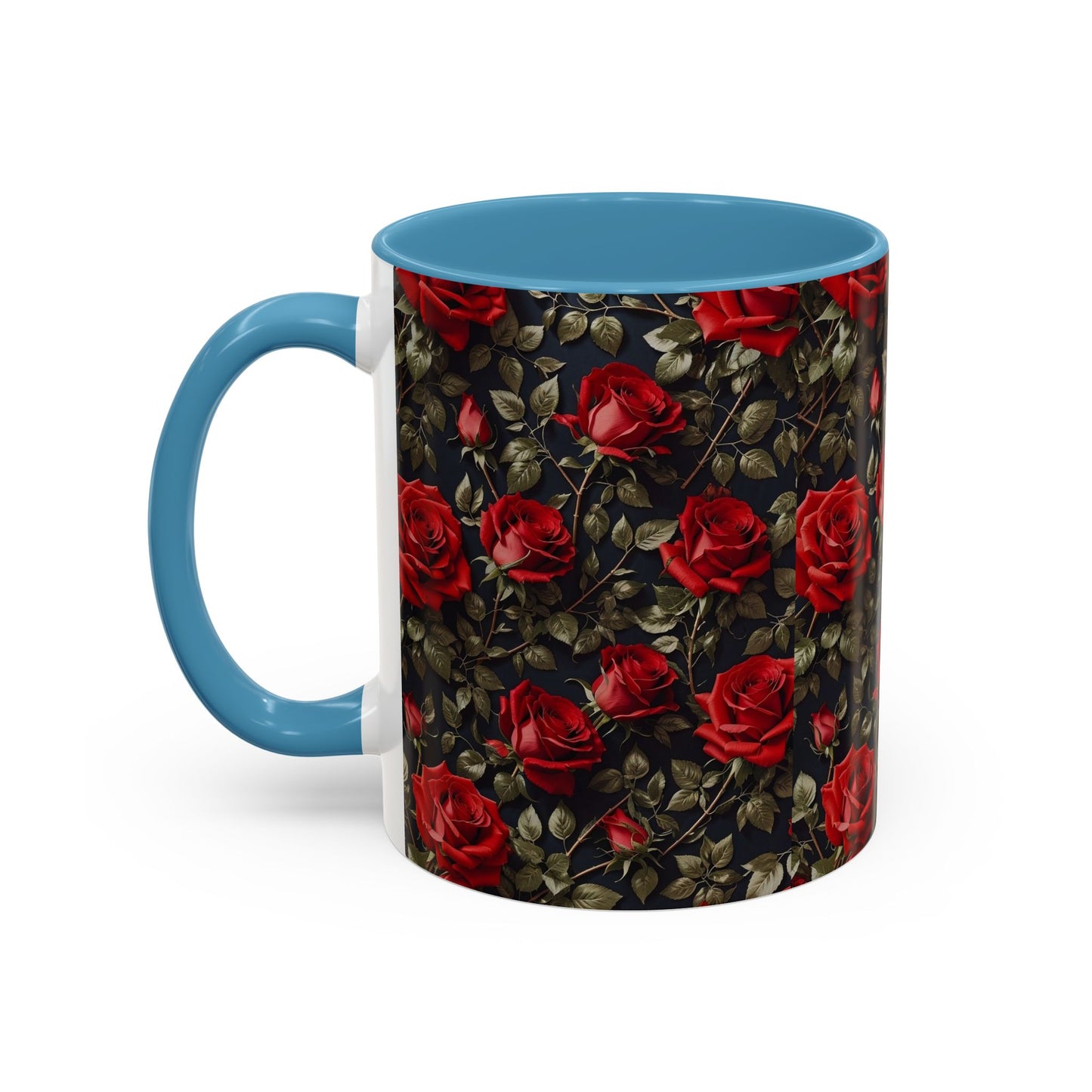 Elegant Floral Accent Coffee Mug - Perfect for Garden Lovers, Home Decor, Gift for Her, Tea Lovers, Mother's Day