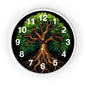 Nature-Inspired Tree Wall Clock, Home Decor, Eco-Friendly Gift, Rustic Aesthetic, Unique Timepiece, Woodland Theme