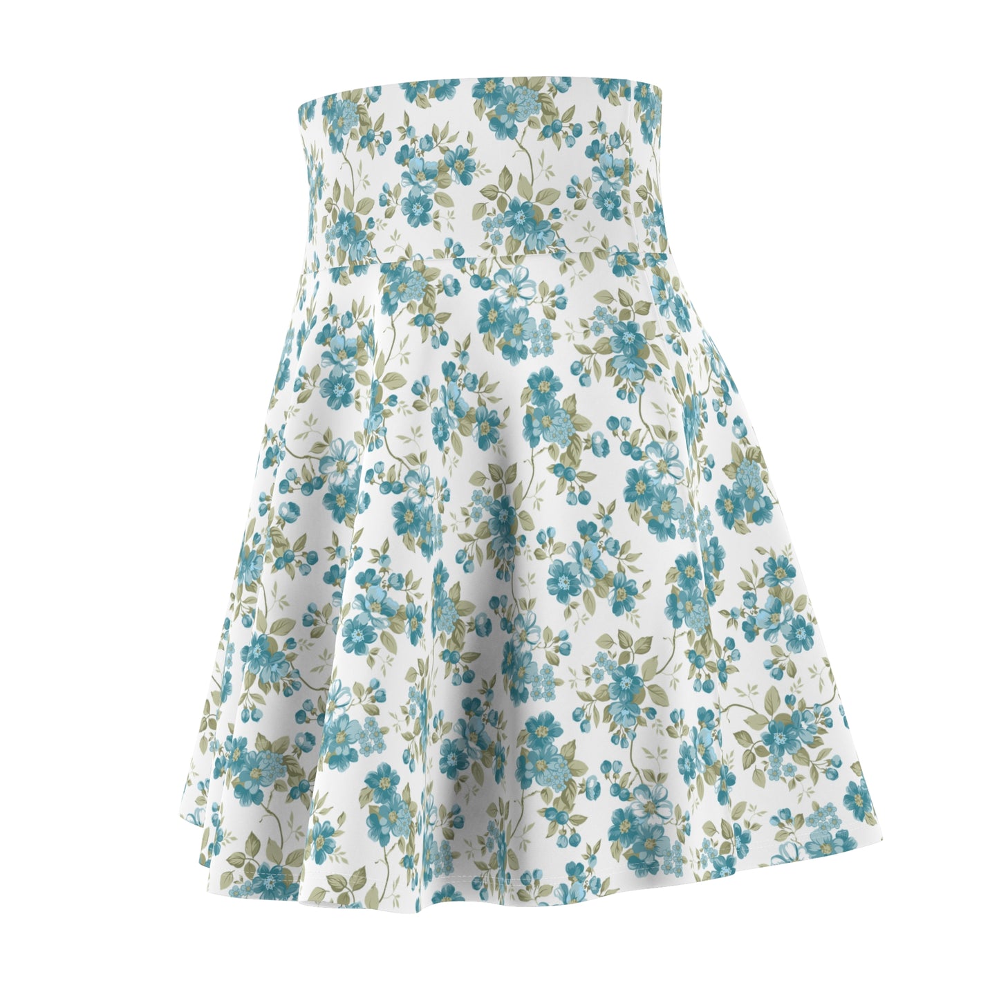 Floral Women's Skater Skirt, Boho Chic, Summer Style, Casual Wear, Everyday Fashion, Gifts for Her, Birthday Outfit