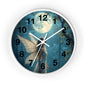 Moonlit Fairy Wall Clock, Enchanting Home Decor, Whimsical Timepiece, Fantasy Decor, Magical Fairy Clock, Gifts for Dreamers