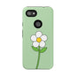 Floral Phone Case - Tough Cases for Nature Lovers, Cute Green Flower Design, iPhone Cover, Gift for Her, Spring Accessories