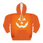 Halloween Pumpkin Unisex Pullover Hoodie, Spooky Season Apparel, Fall Fashion, Trick or Treat Hoodie, Gift for Halloween Lover