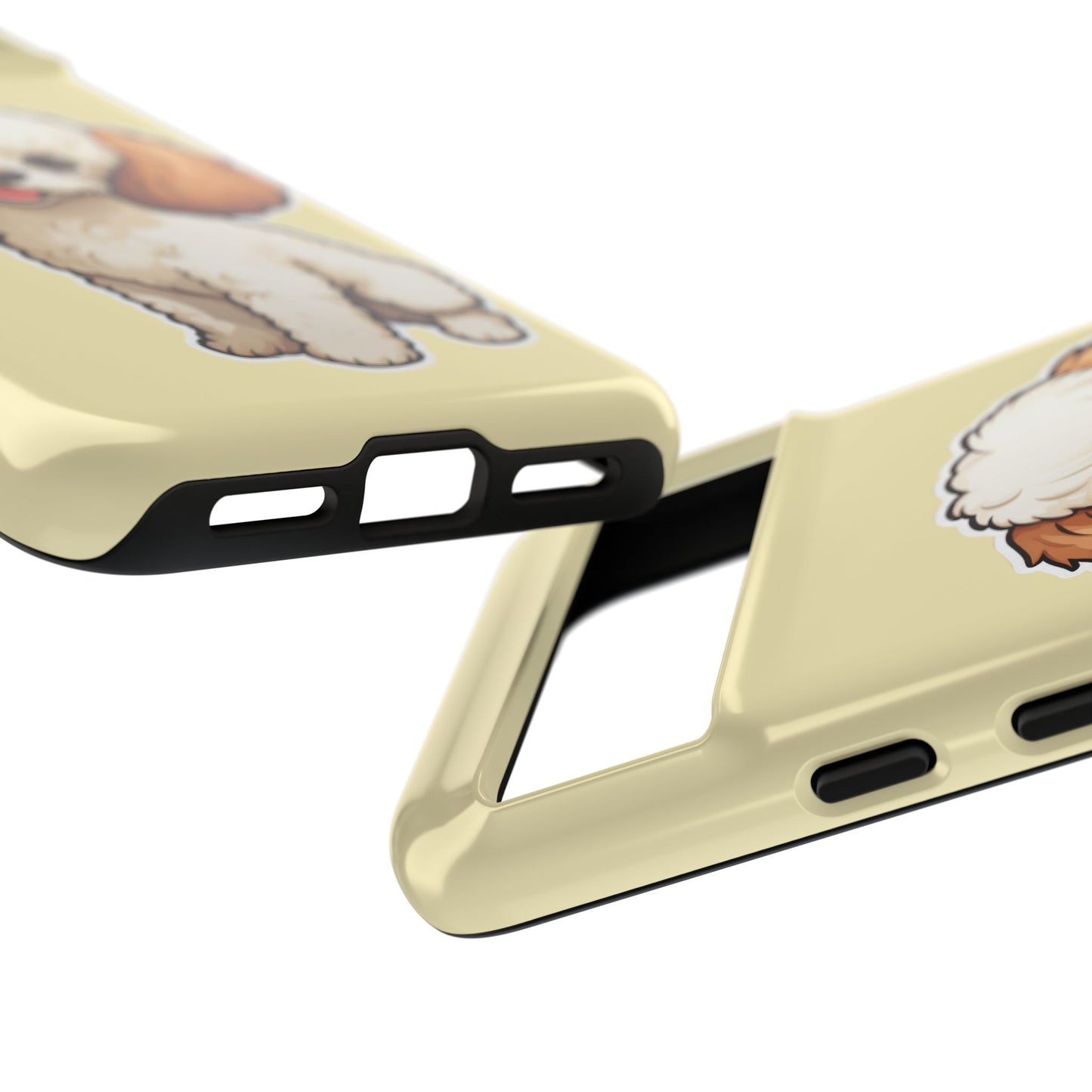 Cute Dog Phone Case, Pet Lover Gift, Custom Phone Cover, Cartoon Dog Case, Durable Phone Accessory