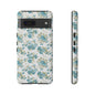 Floral Phone Case - Tough Cases, Durable Phone Cover, Cute Floral Design, Gift for Her, Trendy Phone Accessory, Spring Style