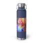 Astrological Copper Insulated Bottle, Cosmic Travel Mug, Horoscope Water Bottle, Starry Flask, Unique Gift for Astrology Lovers
