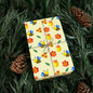 Cheerful Gift Wrap Paper, Floral and Bee Pattern, Eco-Friendly Wrap for Birthdays