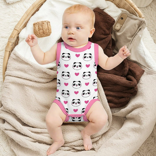 200gsm Baby Sleeveless Romper(All-Over Printing)
