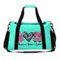 Travel Duffel Bag Peace Love Cure