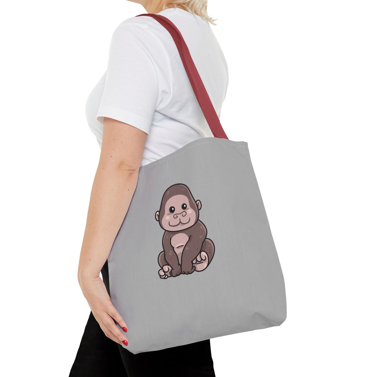 Cute Cartoon Gorilla Tote Bag