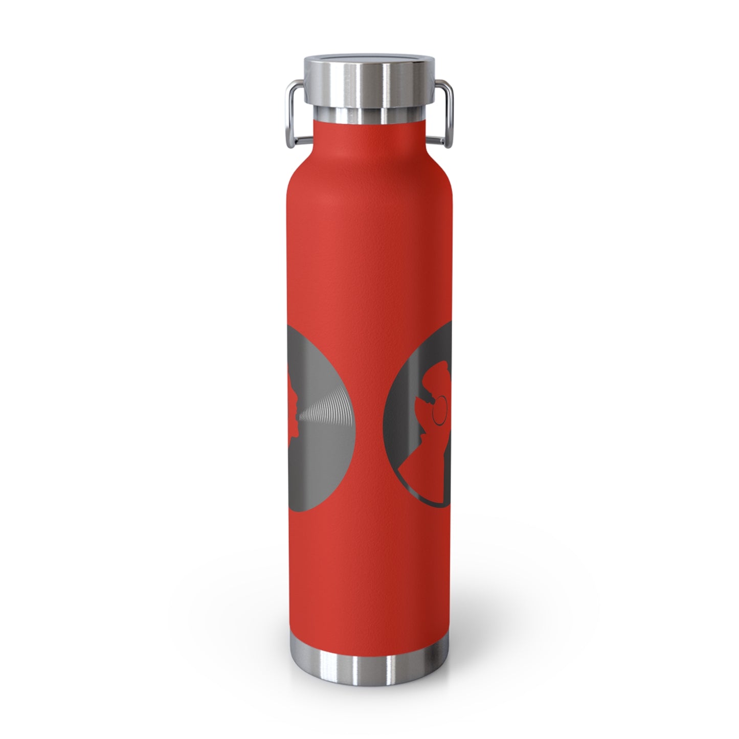 Stylish Copper Insulated Water Bottle for On-the-Go Hydration | Fitness, Travel, Eco-Friendly Gift, Unique Design, 22oz