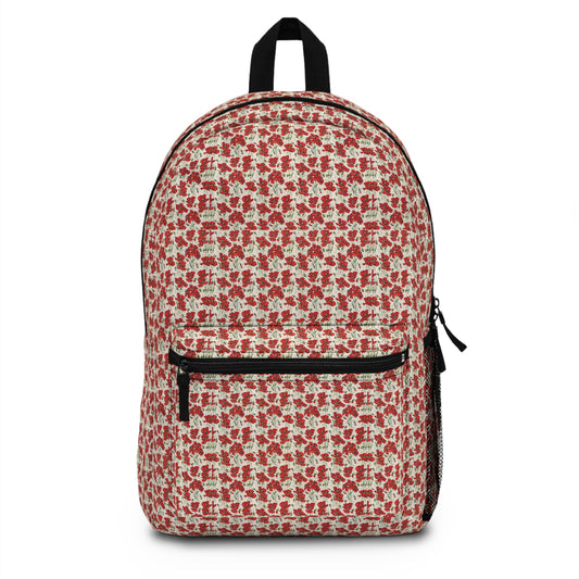 Stylish Floral Backpack for Everyday Use, School Bag, Trendy Rucksack, Perfect Gift, Travel Companion