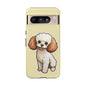 Cute Dog Phone Case, Pet Lover Gift, Custom Phone Cover, Cartoon Dog Case, Durable Phone Accessory
