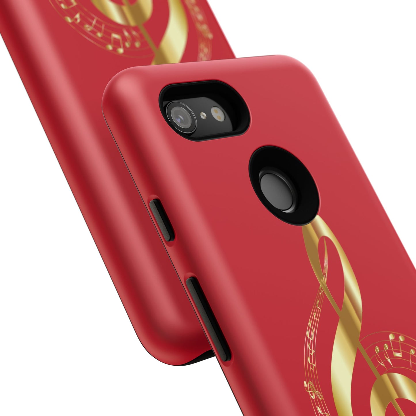Tough Cases - Red Musical Note