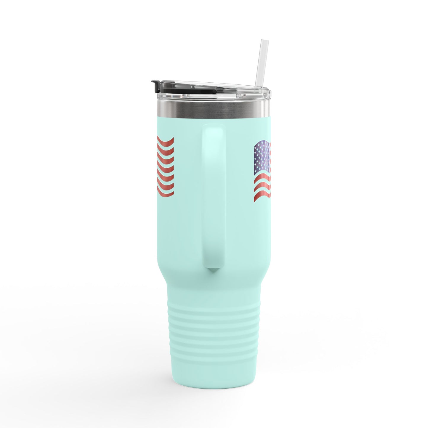 Insulated Travel Mug, 40oz - American Flag