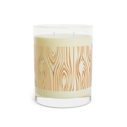 Natural Wood Scented Candle - Cozy Home Decor, Gift for Her, Aromatherapy, Relaxation, Spa Day