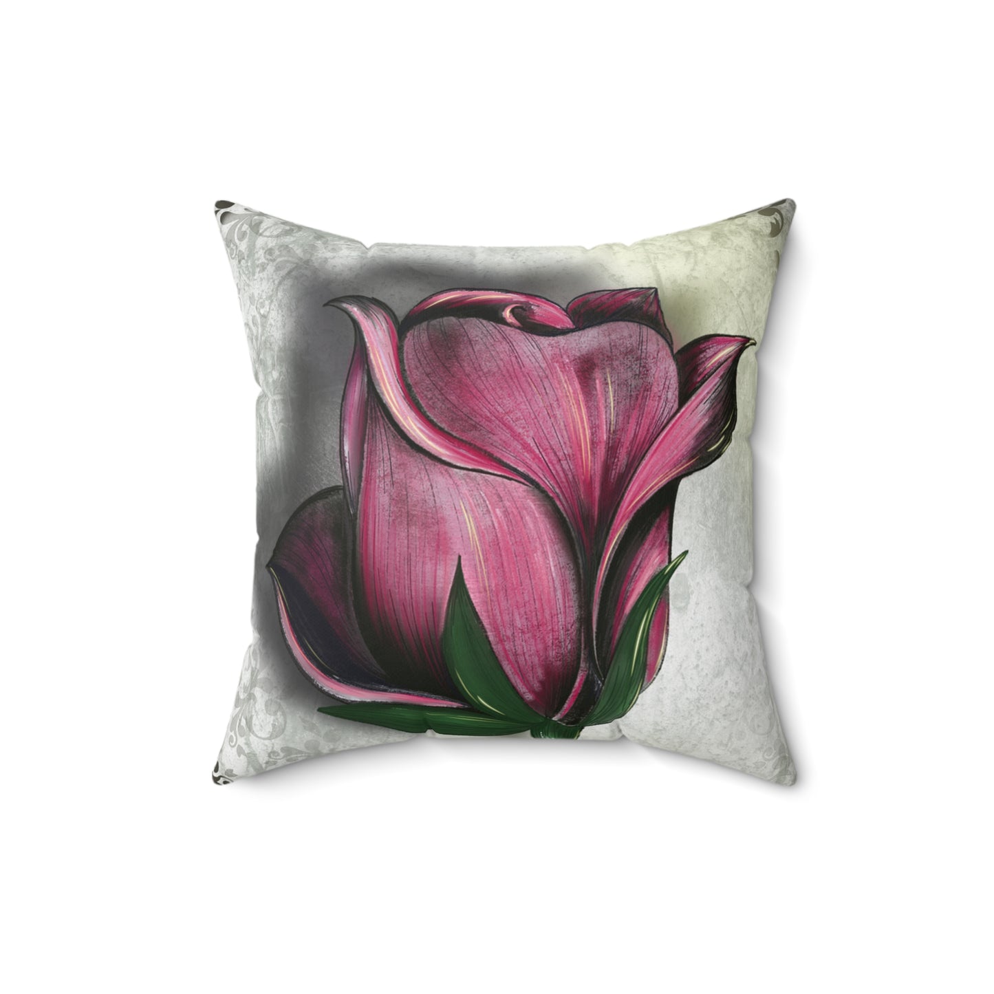 Spun Polyester Square Pillow