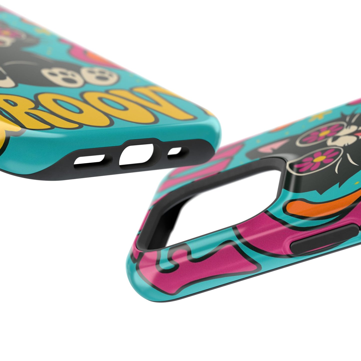 Groovy Cat Magnetic Impact-Resistant Phone Case