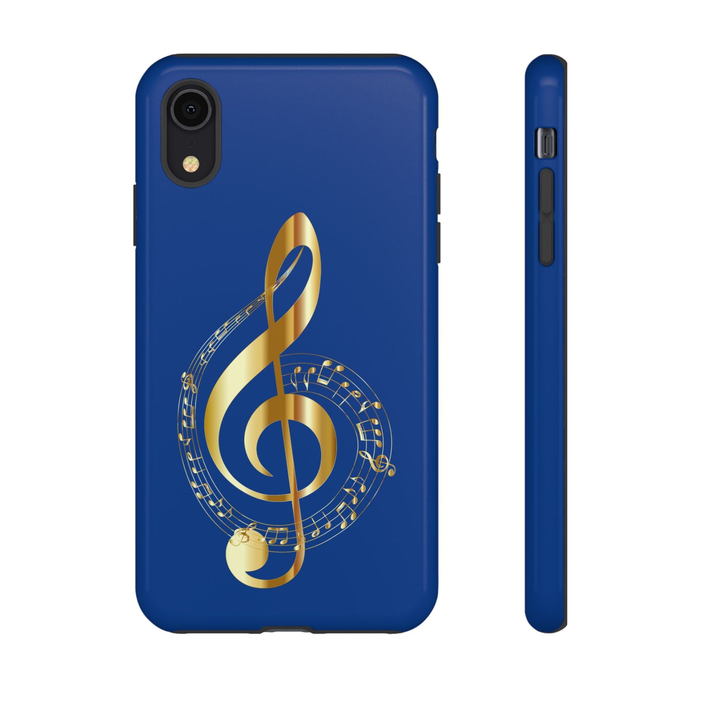 Tough Cases Blue and Gold Musical Note