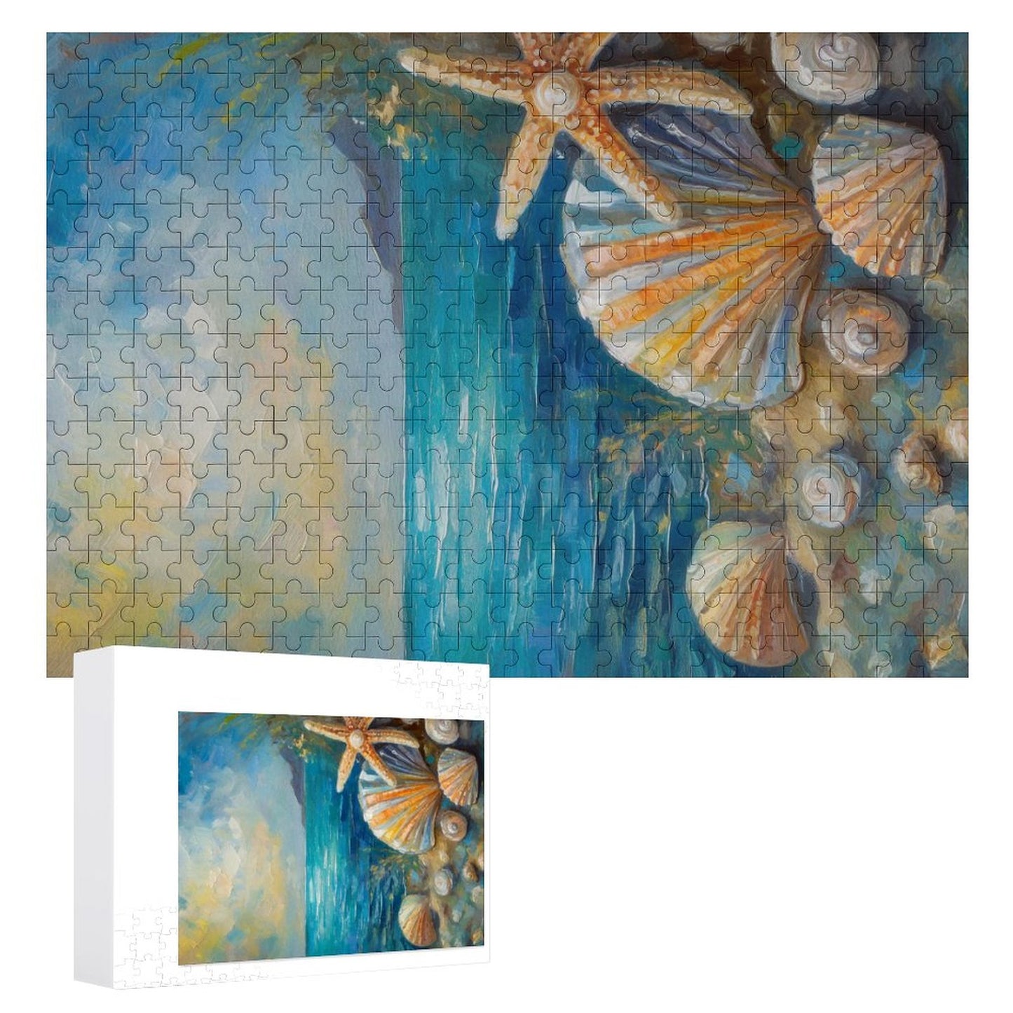 Wooden Picture Puzzle - Sea